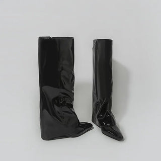 straight knight boots