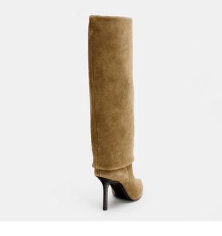 pantyhose stiletto boots