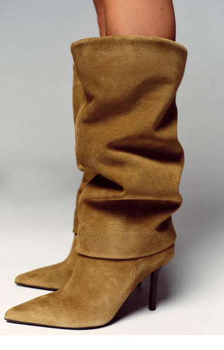 pantyhose stiletto boots