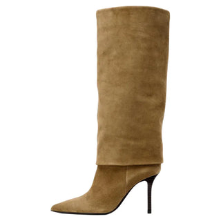 pantyhose stiletto boots