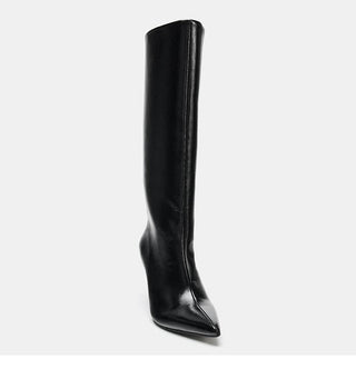 patent riding boots