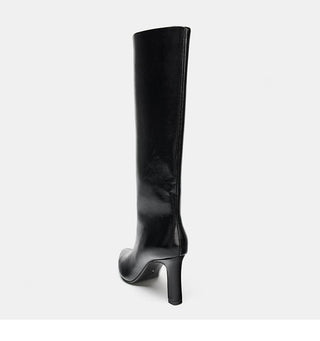 patent riding boots