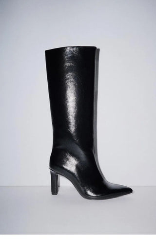 patent riding boots
