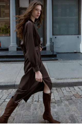 buckle stiletto boots