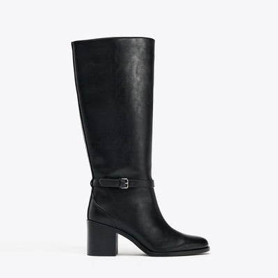 round toe knight boots