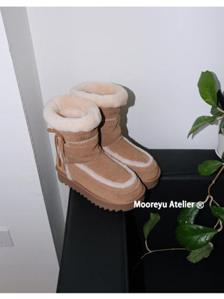platform snow boots