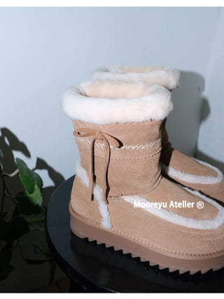 platform snow boots