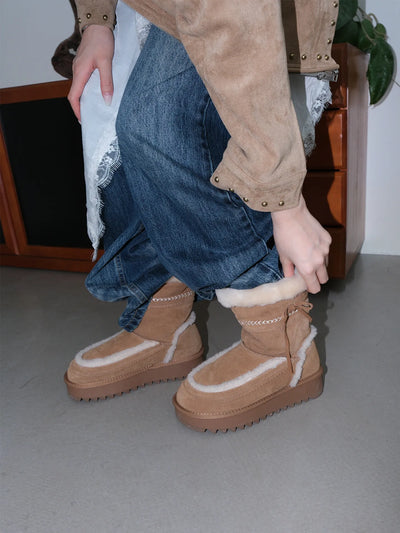 platform snow boots