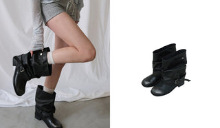 round toe boots