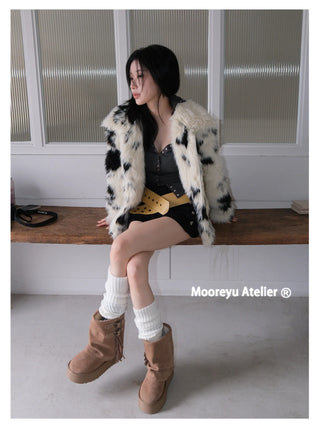 tassel snow boots
