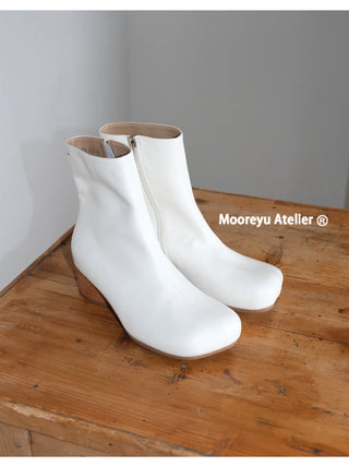apple shape boots