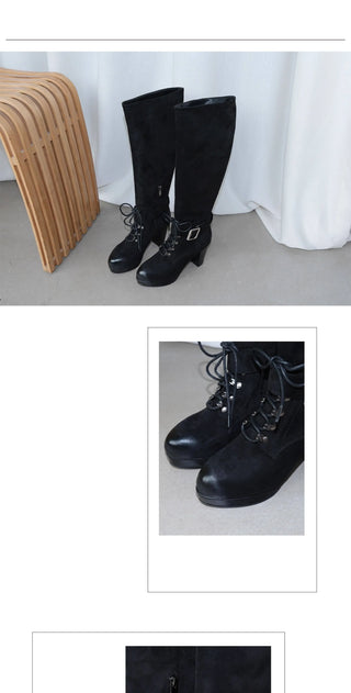 waterproof platform boots
