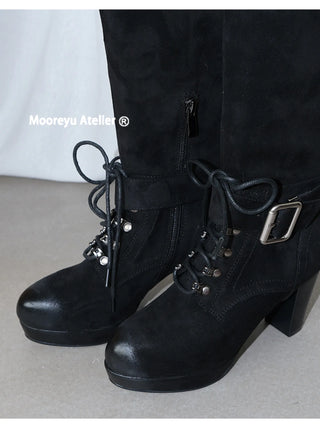 waterproof platform boots