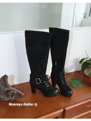 waterproof platform boots