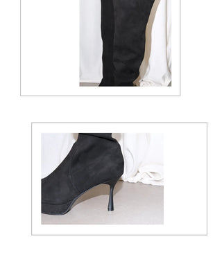 suede high-top boots