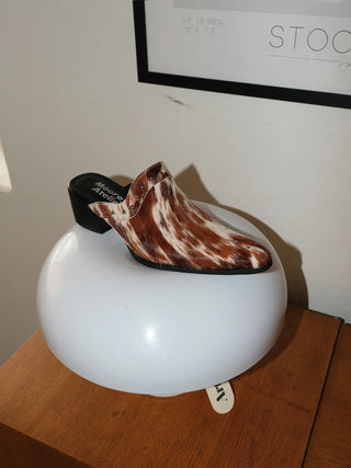 horsehair muller shoes