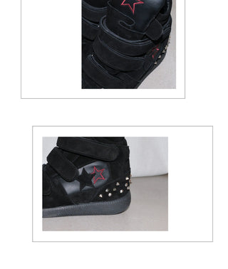 genuine leather sneakers