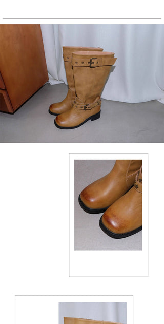 vintage knight boots