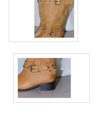 vintage knight boots