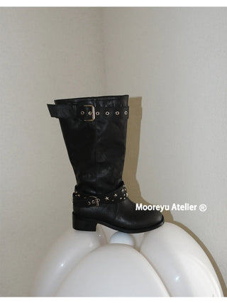 vintage knight boots