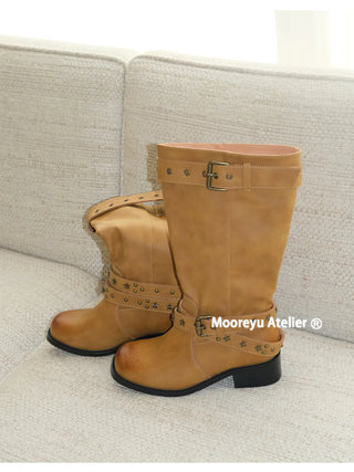 vintage knight boots