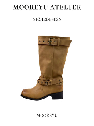 vintage knight boots