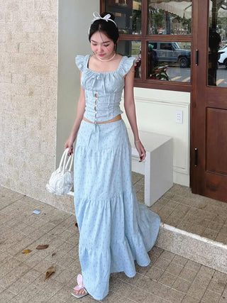 floral maxi dress