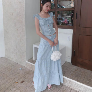 floral maxi dress