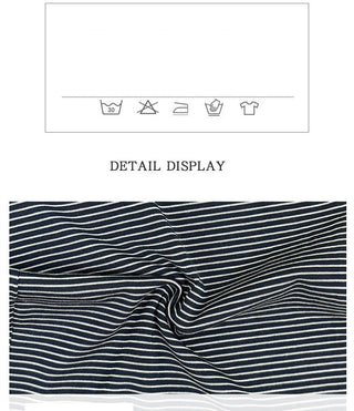 striped casual pants