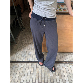 striped casual pants