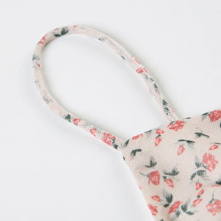 floral backless dress