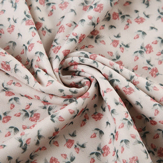 floral backless dress