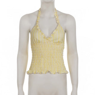 striped halter