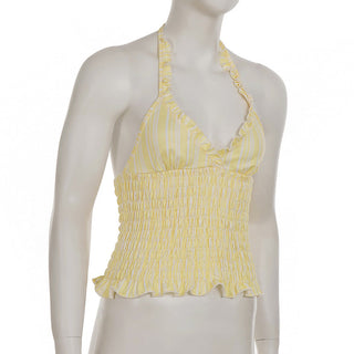 striped halter
