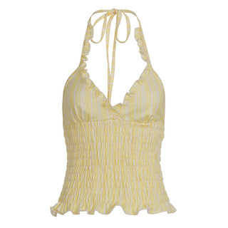 striped halter