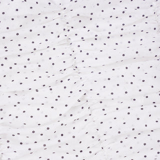 polka dot turtleneck
