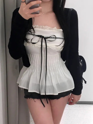 lace tube top