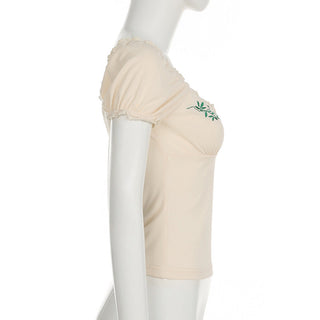embroidered top