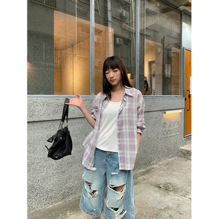 street cropped jeans