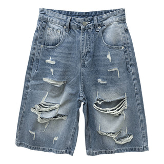 street cropped jeans