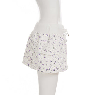 tie-neck skirt