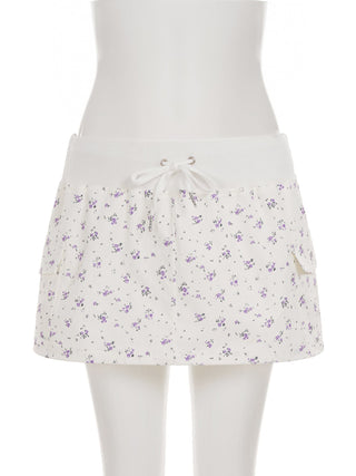 tie-neck skirt