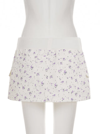 tie-neck skirt