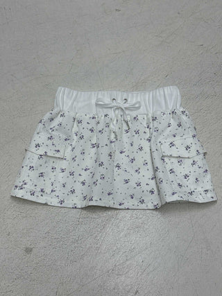 tie-neck skirt
