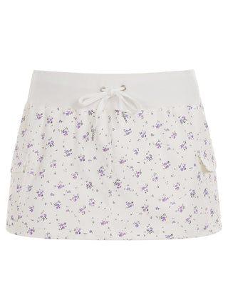 tie-neck skirt