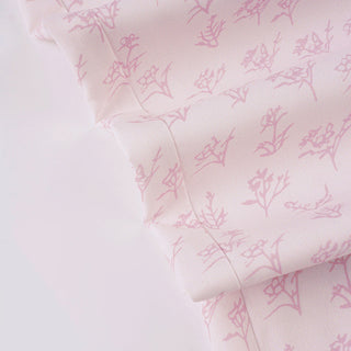floral woven pants