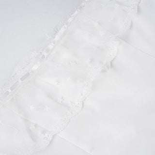 lace off-neck Top