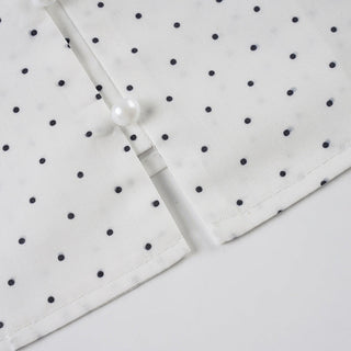 polka dot lace Top