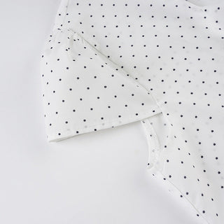 polka dot lace Top