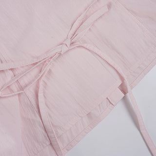 square collar lace Top